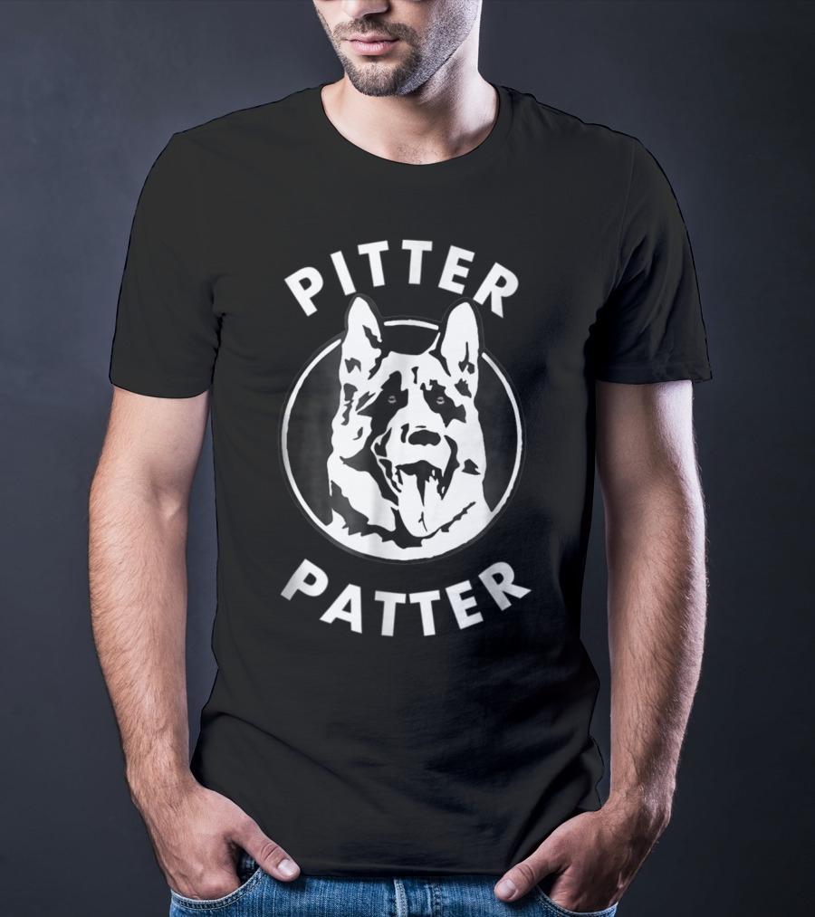 Pitter Patter Funny Dog Arch T-Shirt