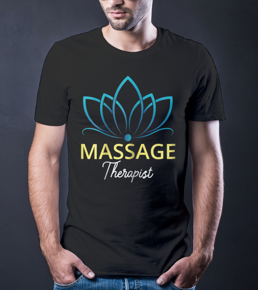 Massage Therapist Lotus T-Shirt