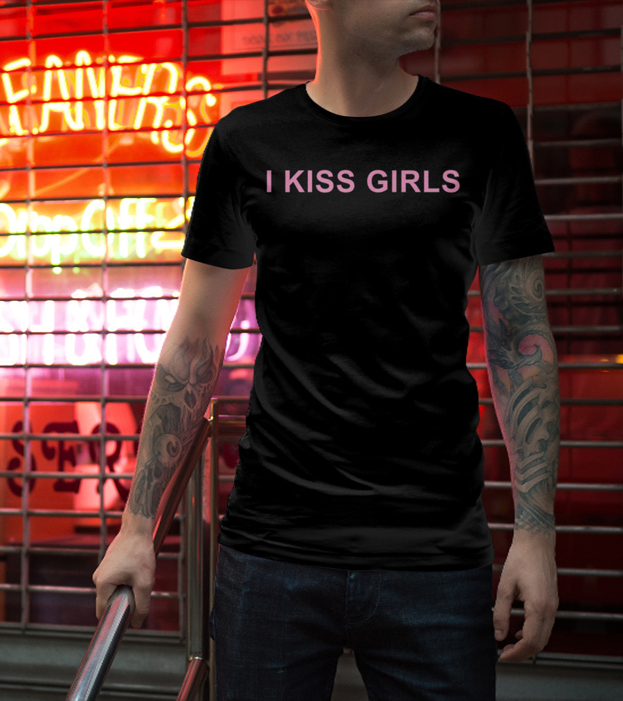 I Kiss Girls Lesbian Gay Pride T-Shirt