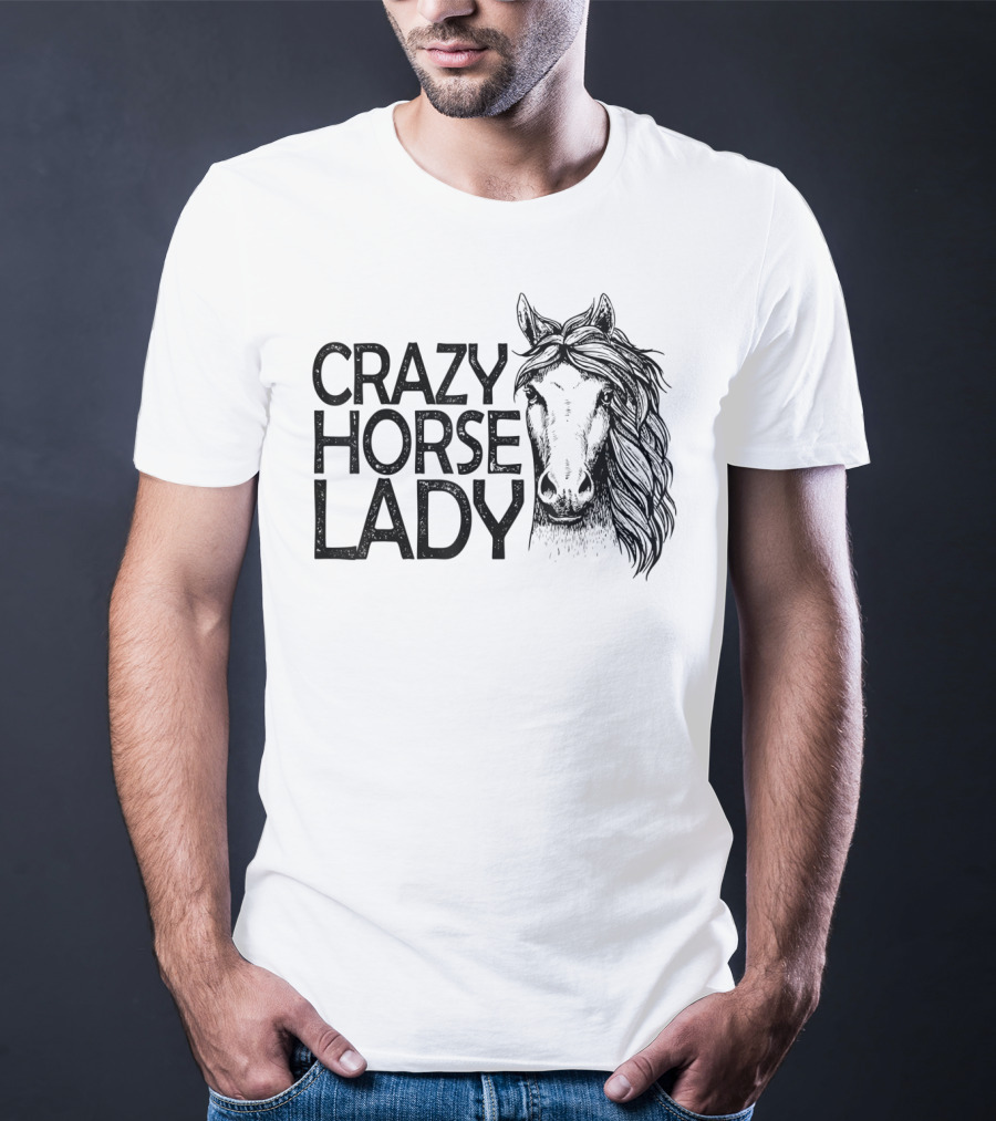 Crazy Horse Lady T-Shirt