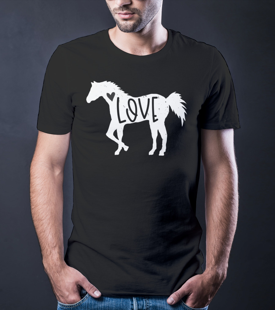 Cute Horse Love Rider Horse Love Rider T-Shirt