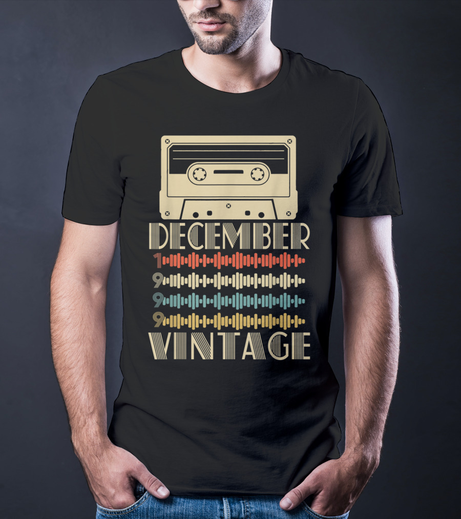 December 1999 Vintage Cassette Tape T-Shirt