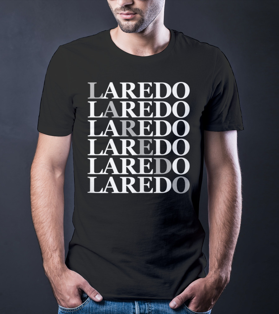 Laredo Repeating Pattern Laredo Texas Classic T-Shirt