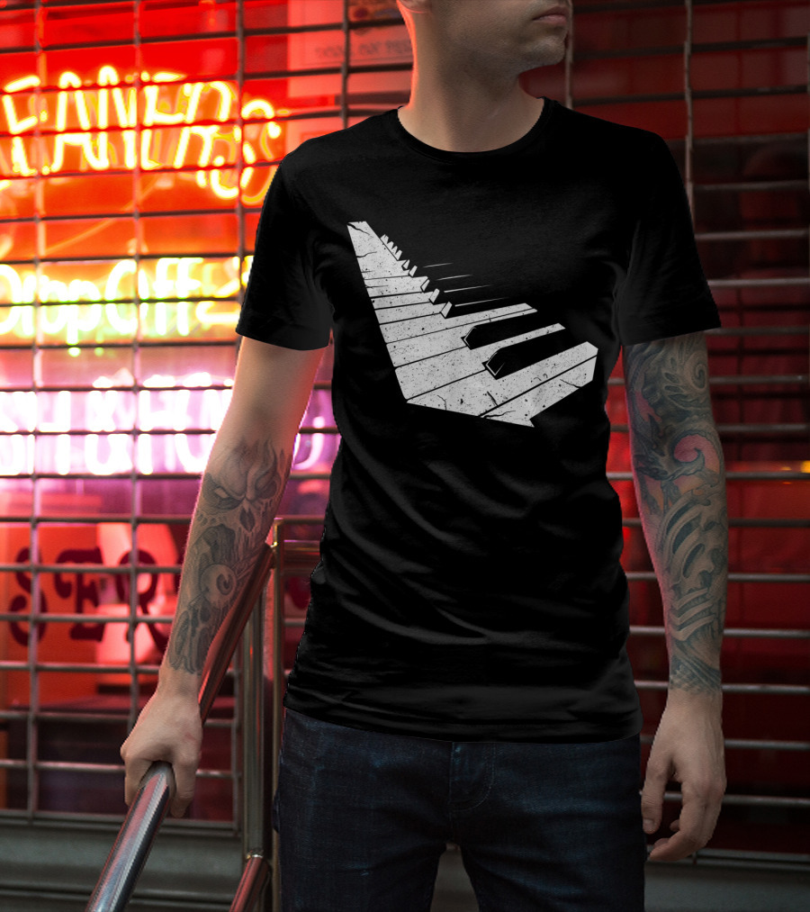 Keyboard Piano Keys Funny Musician Shirt For Pianists T-Shirt