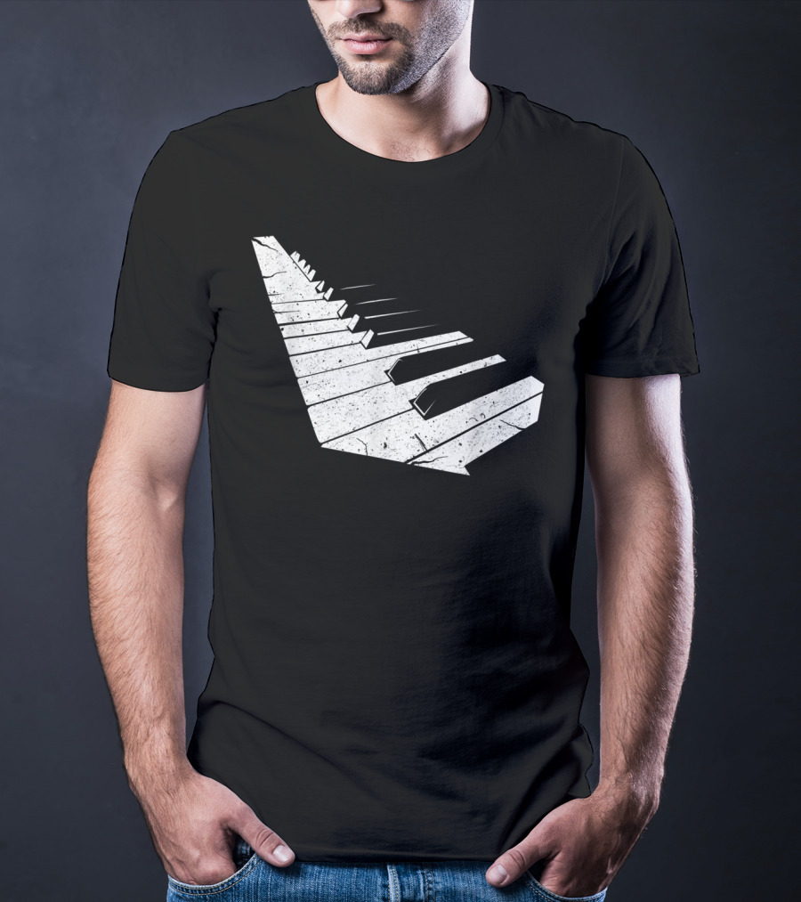Keyboard Piano Keys Funny Musician Shirt For Pianists T-Shirt