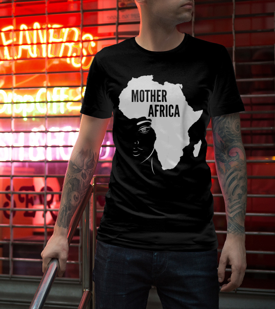 Mother Africa Black Queen Afrocentric Pride T-Shirt