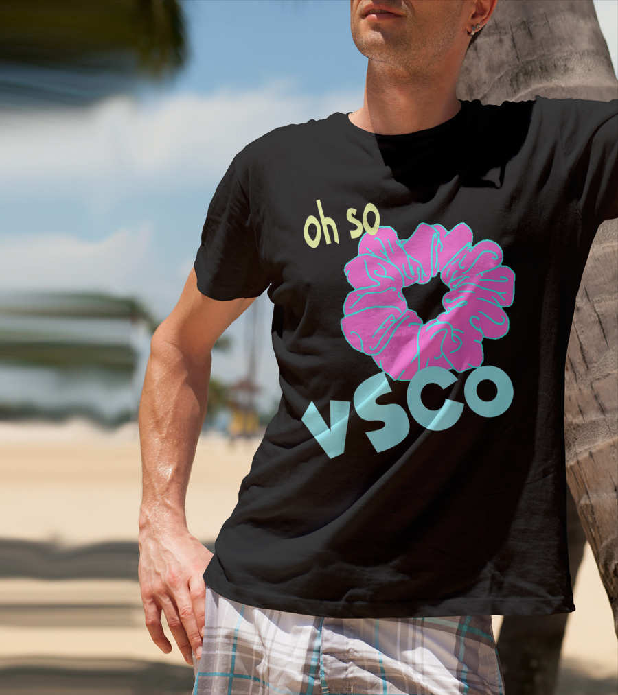 Oh So VSCO Pop Art Scrunchie T-Shirt