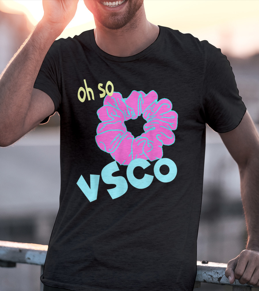 Oh So VSCO Pop Art Scrunchie T-Shirt