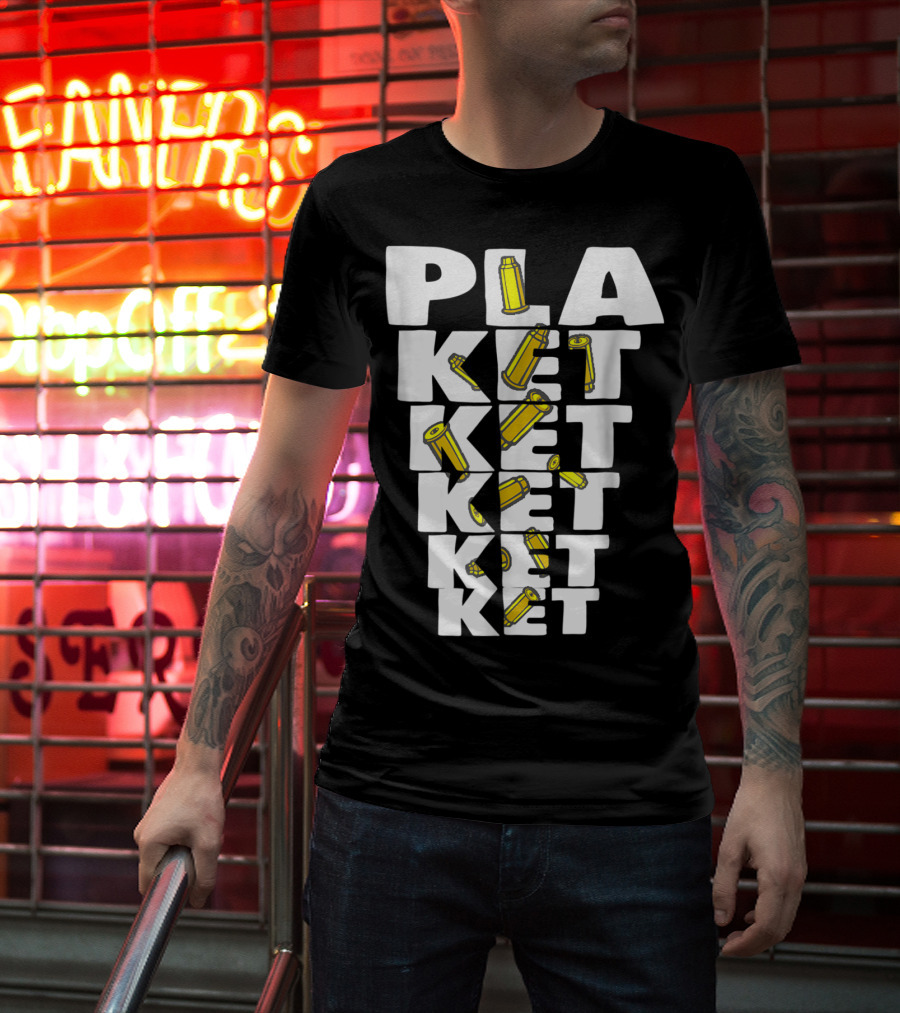 PLAKETKETKETKET Bullet Cartridge Accent Success T-Shirt