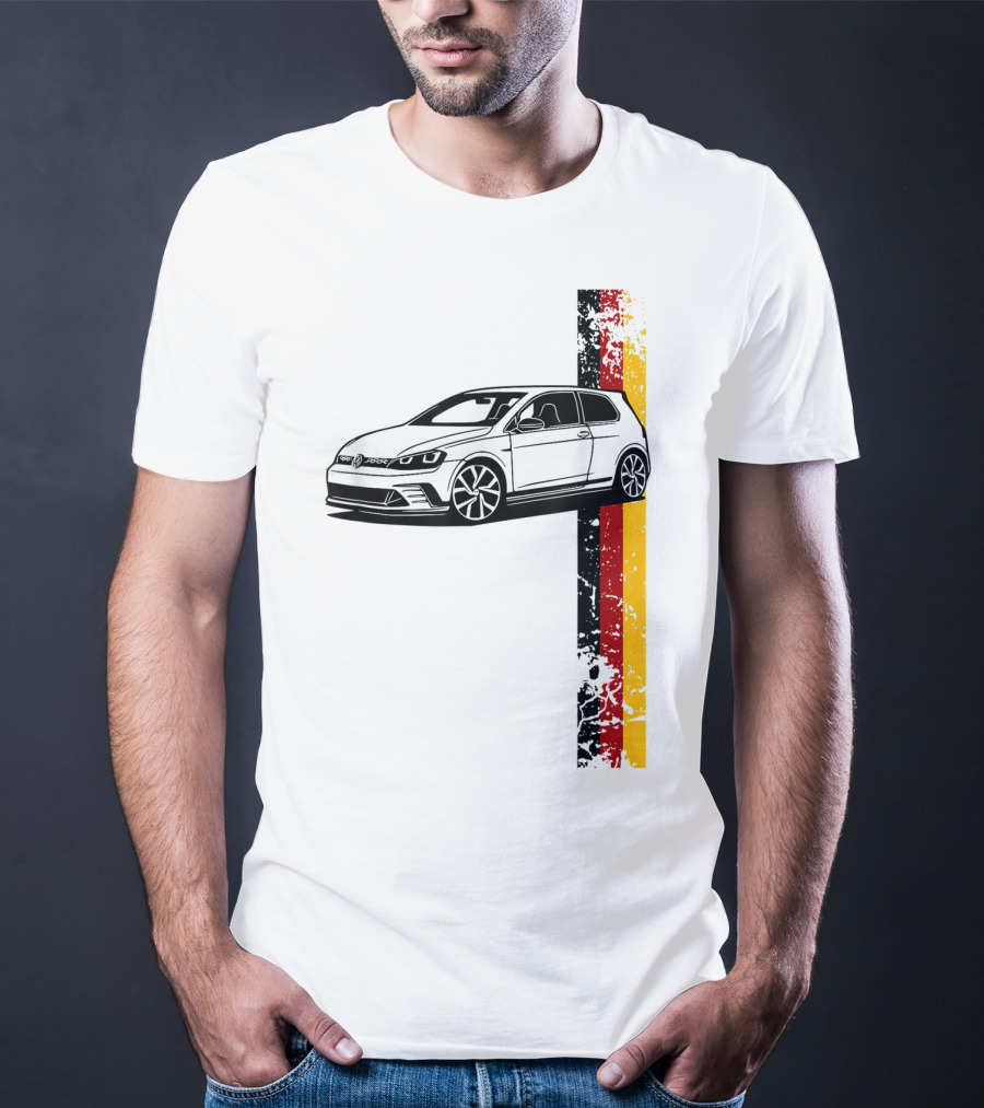R Gt I German Car Germany Sport Racing Tuning Automotive Enthusiast T-Shirt