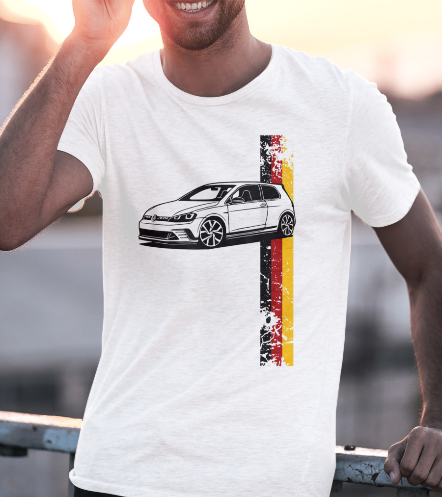 R Gt I German Car Germany Sport Racing Tuning Automotive Enthusiast T-Shirt