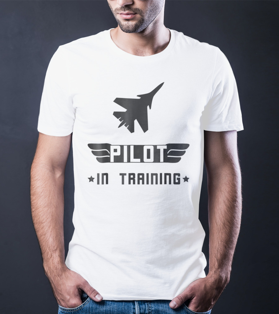 Pilot In Training Aviation Flying Fighter Jet T-Shirt