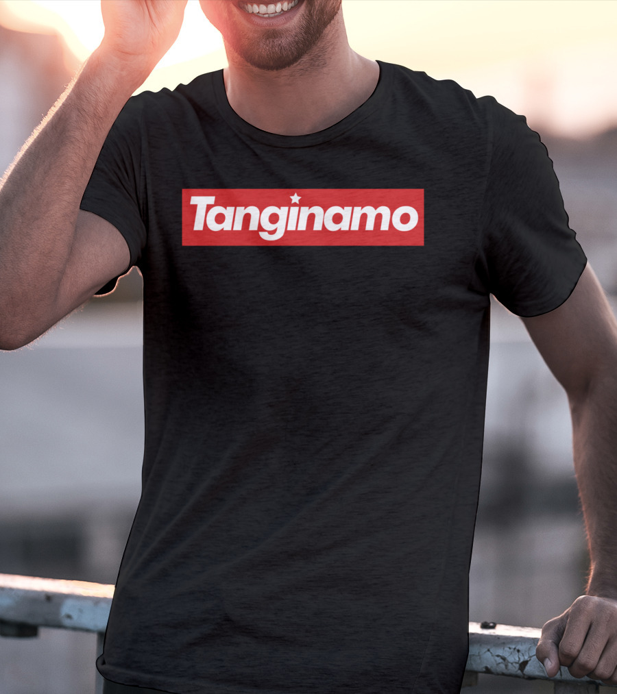 Tanginamo Funny Pinoy Statement Red White T-Shirt