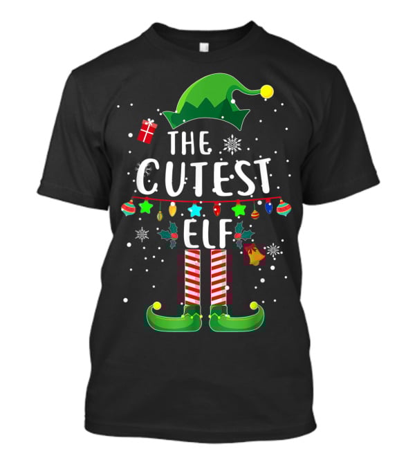 The Cutest Elf Christmas Outfit For Matching Family Group Holiday T-Shirt
