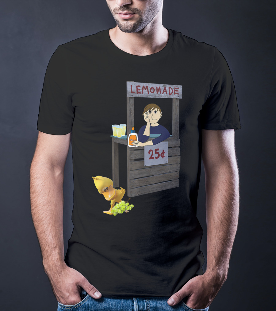 Lemonade Stand 25¢ The Duck Song Got Any Grapes T-Shirt