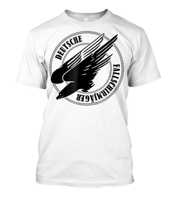 Deutsche Fallschirmjager Ww2 German Paratrooper Emblem T-Shirt