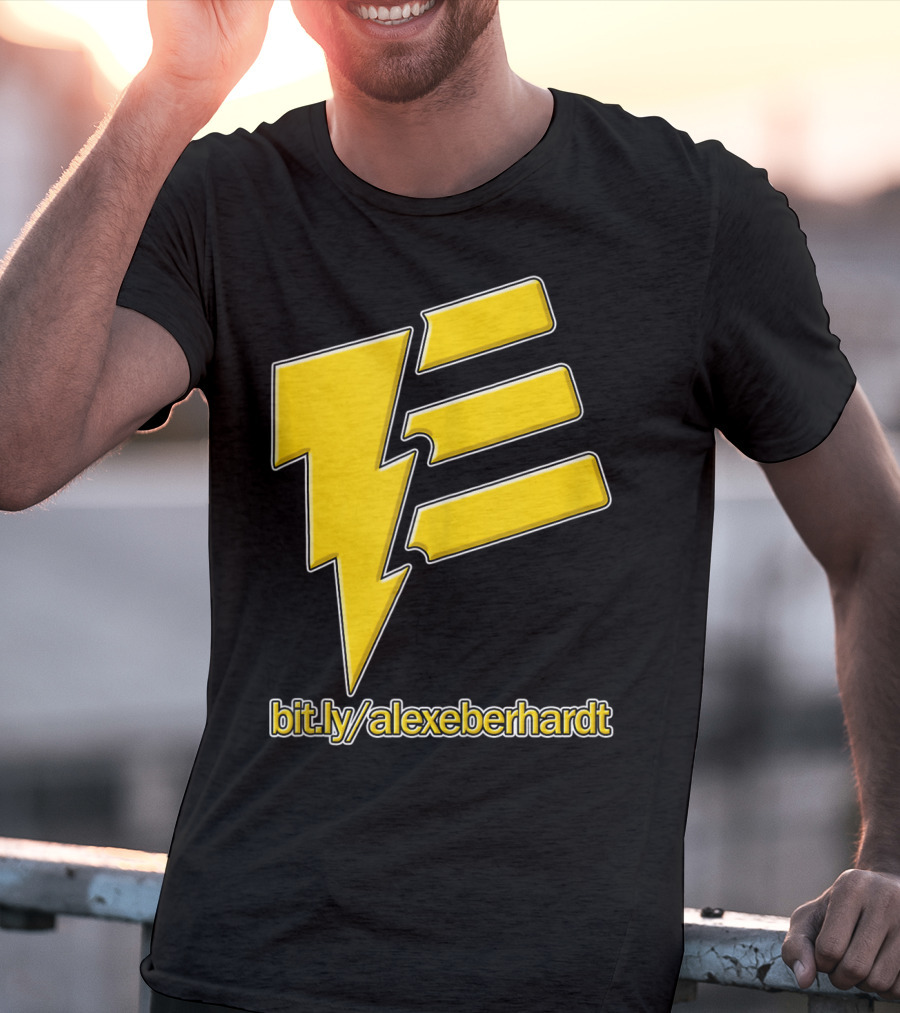 Bit.ly/alexeberhardt Alex Eberhardt Music Yellow Lightning Bolt T-Shirt