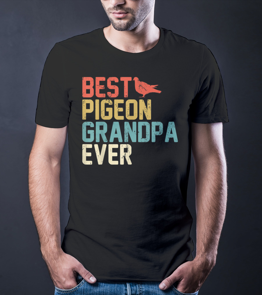 Best Pigeon Grandpa Ever T-Shirt