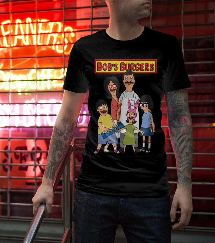 Bob's Burgers Family Group T-Shirt