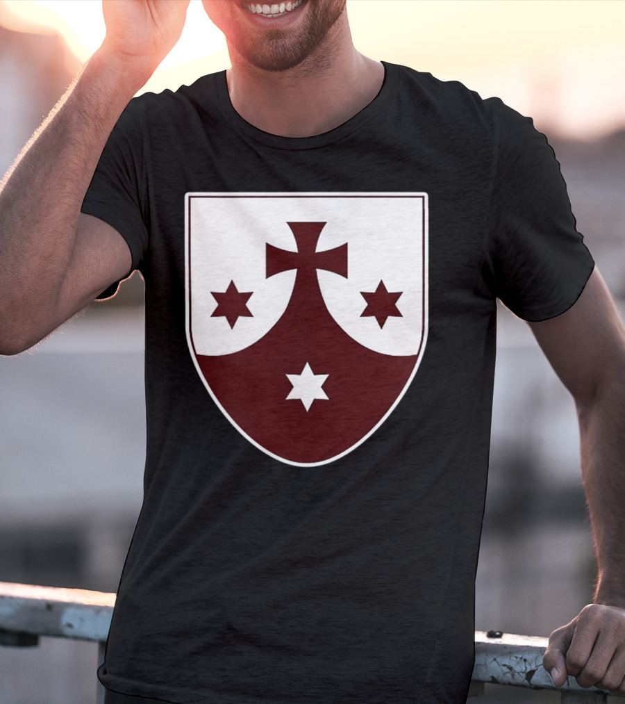 Carmelite Order Emblem Shield T-Shirt