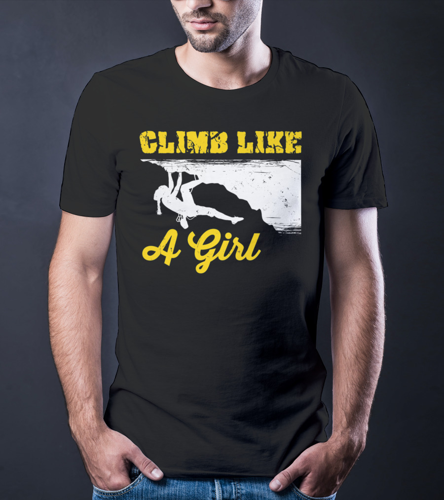 Climb Like A Girl T-Shirt
