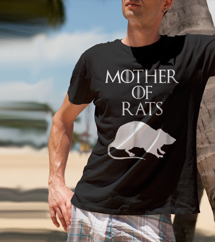 Mother Of Rats Cute Unique White E010500 T-Shirt