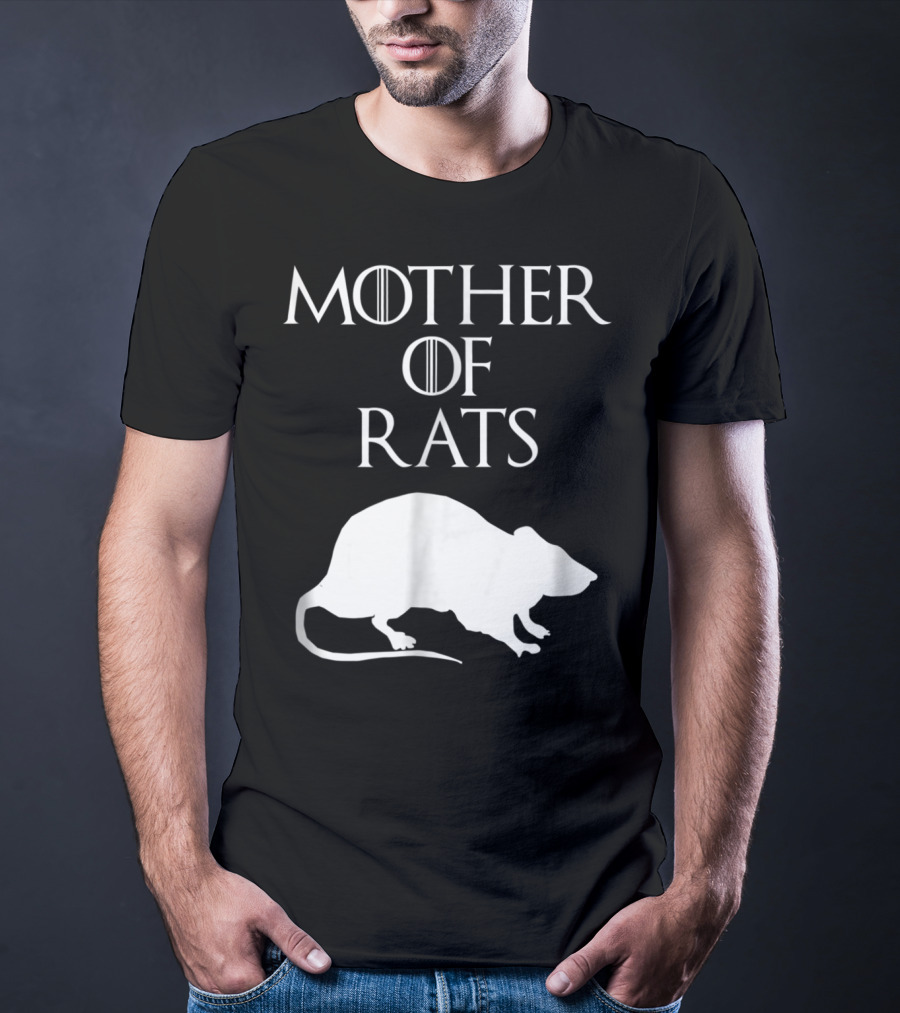 Mother Of Rats Cute Unique White E010500 T-Shirt