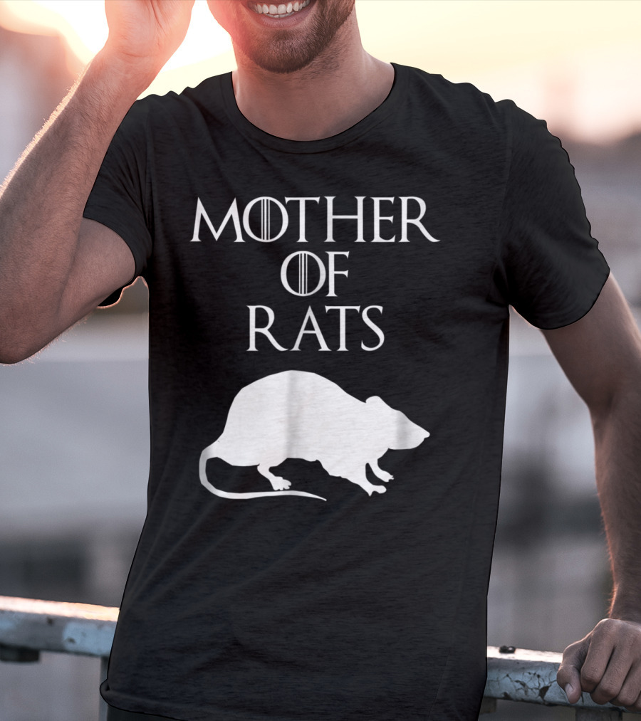 Mother Of Rats Cute Unique White E010500 T-Shirt