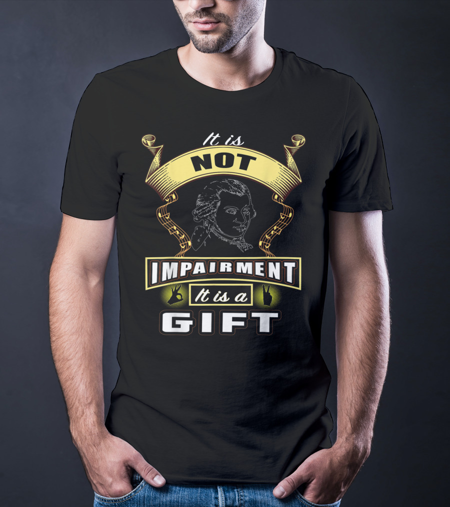 Deaf Awareness It Is Not Impairment It Is A Gift T-Shirt