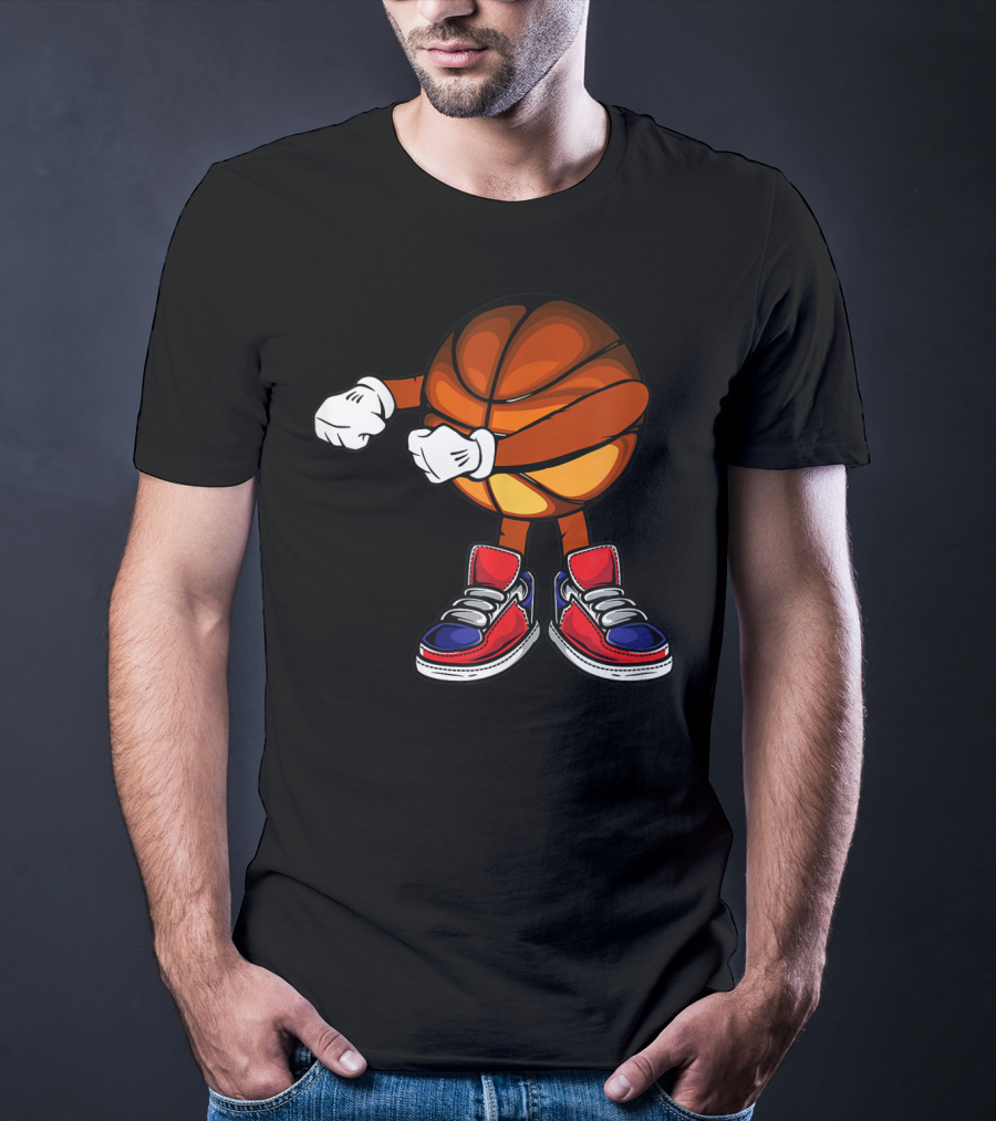 Basketball Player Floss Dance Move Fun Present T-Shirt