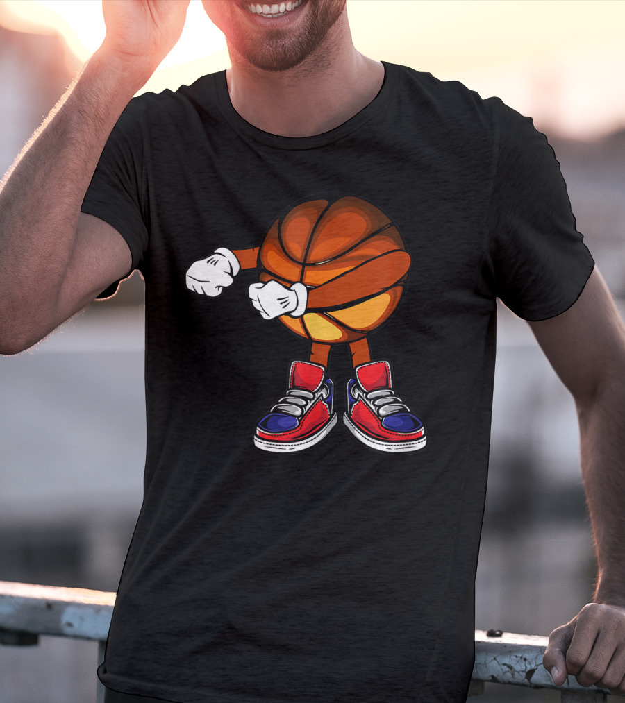 Basketball Player Floss Dance Move Fun Present T-Shirt
