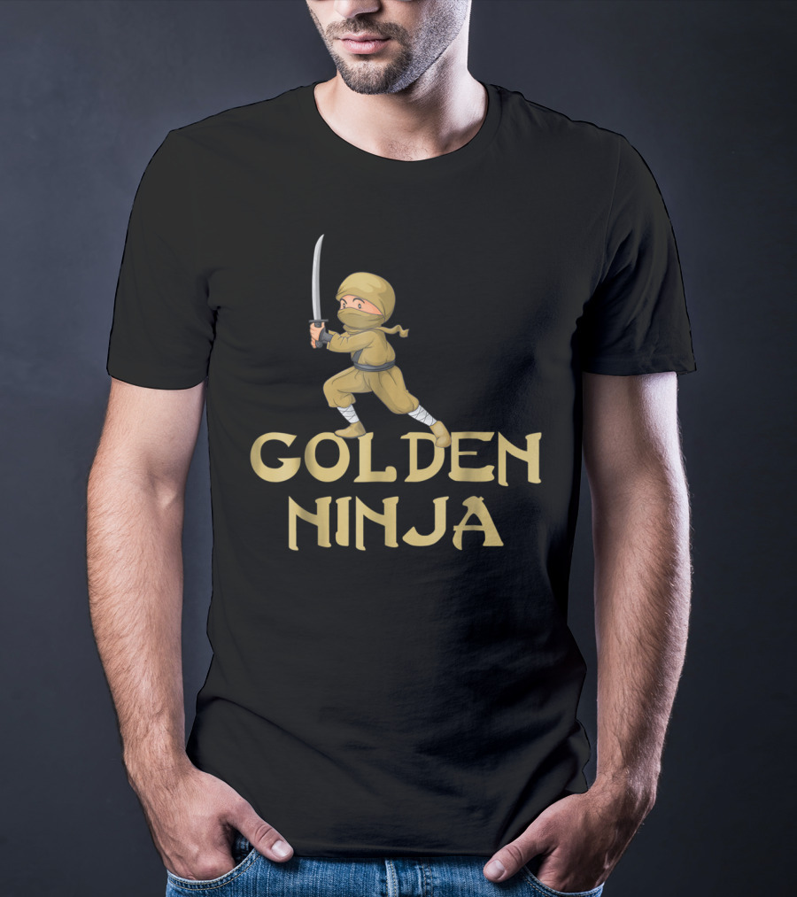 Golden Ninja Warrior Gold Ninja Perfekt T-Shirt