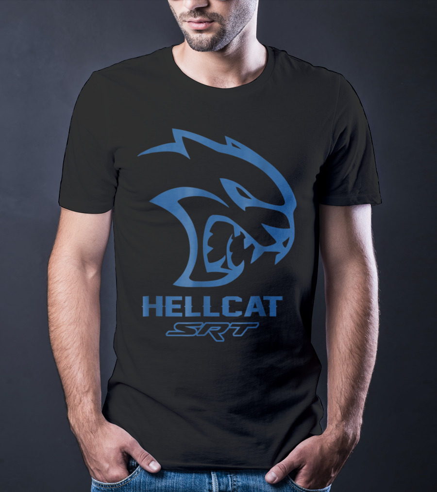 Hellcat SRT Dodge Blue T-Shirt