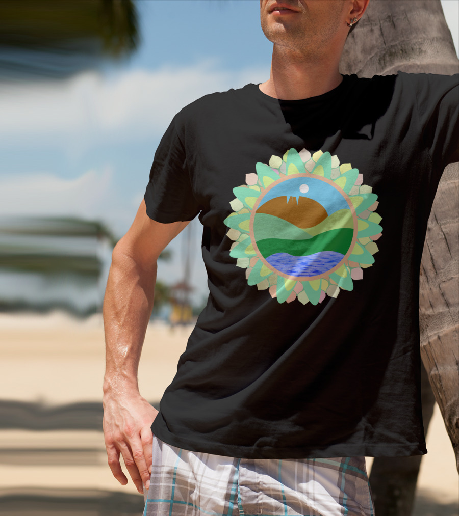 Horsetooth Rock Fort Collins Colorado Co Scenic Mountain Lake Sunburst T-Shirt
