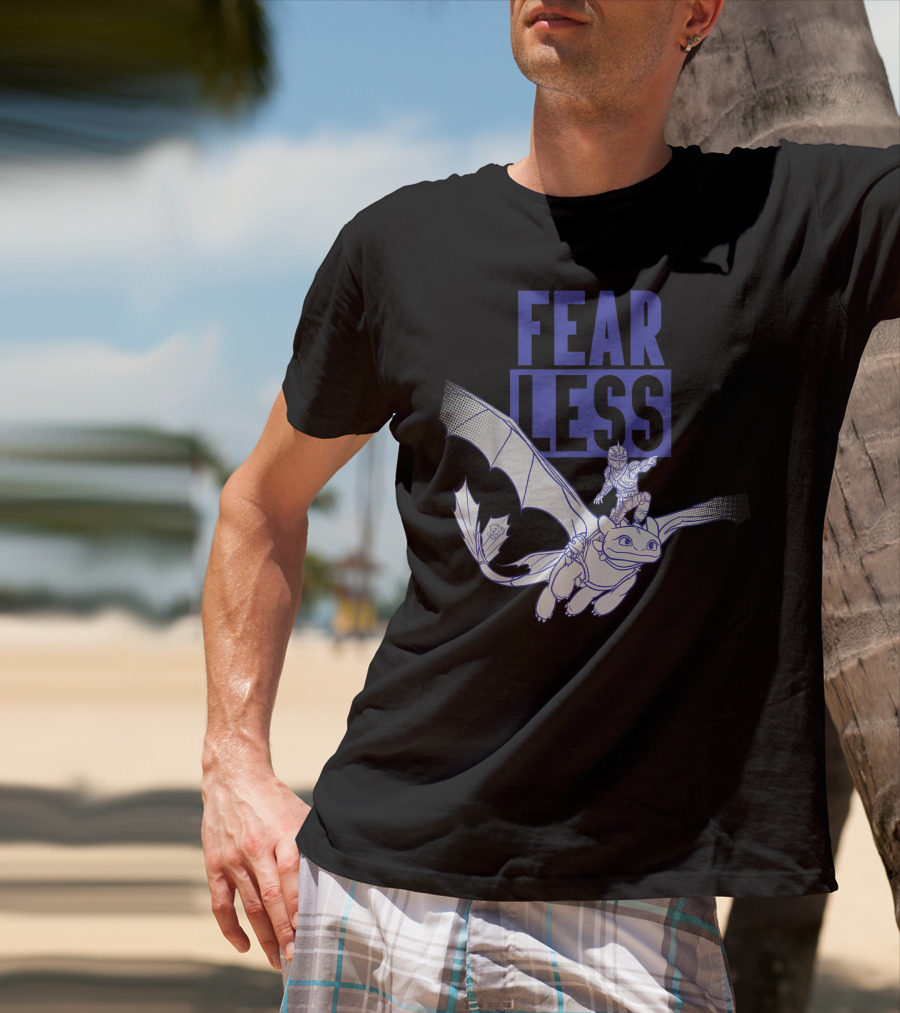Fearless How To Train Your Dragon 3 Hidden World T-Shirt