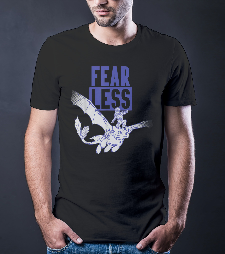 Fearless How To Train Your Dragon 3 Hidden World T-Shirt