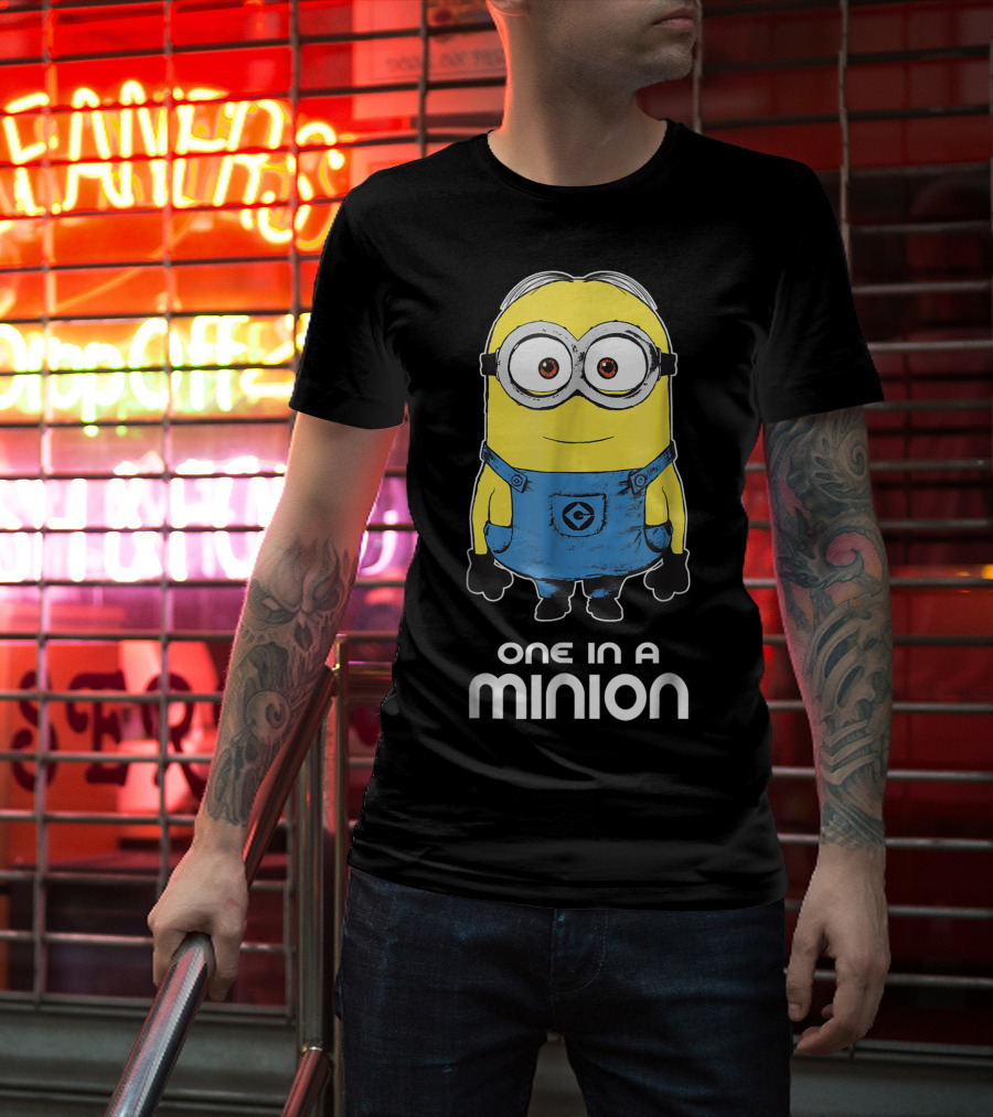 Despicable Me Minions Bob One In A Minion T-Shirt