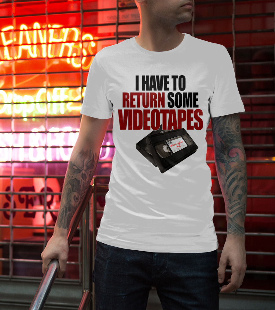 I Have To Return Some Videotapes VHS Mens T-Shirt
