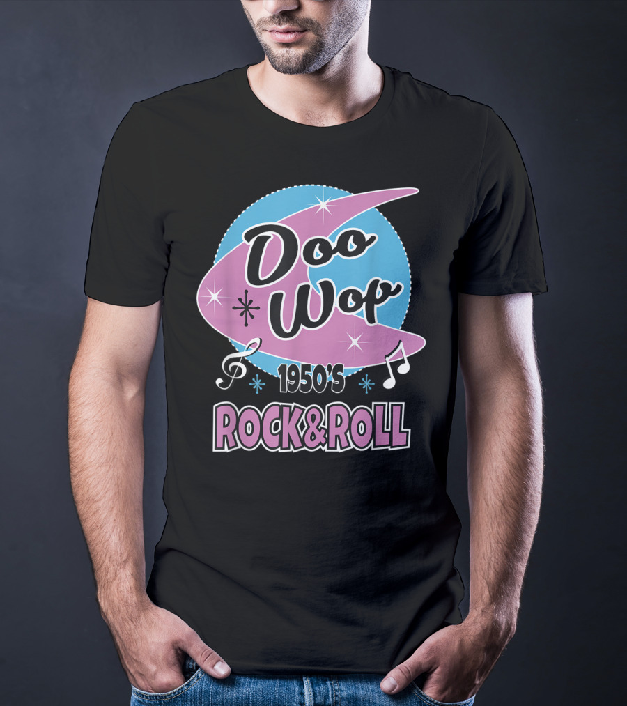 1950s Doo Wop Rock And Roll Vintage 50s Clothing T-Shirt