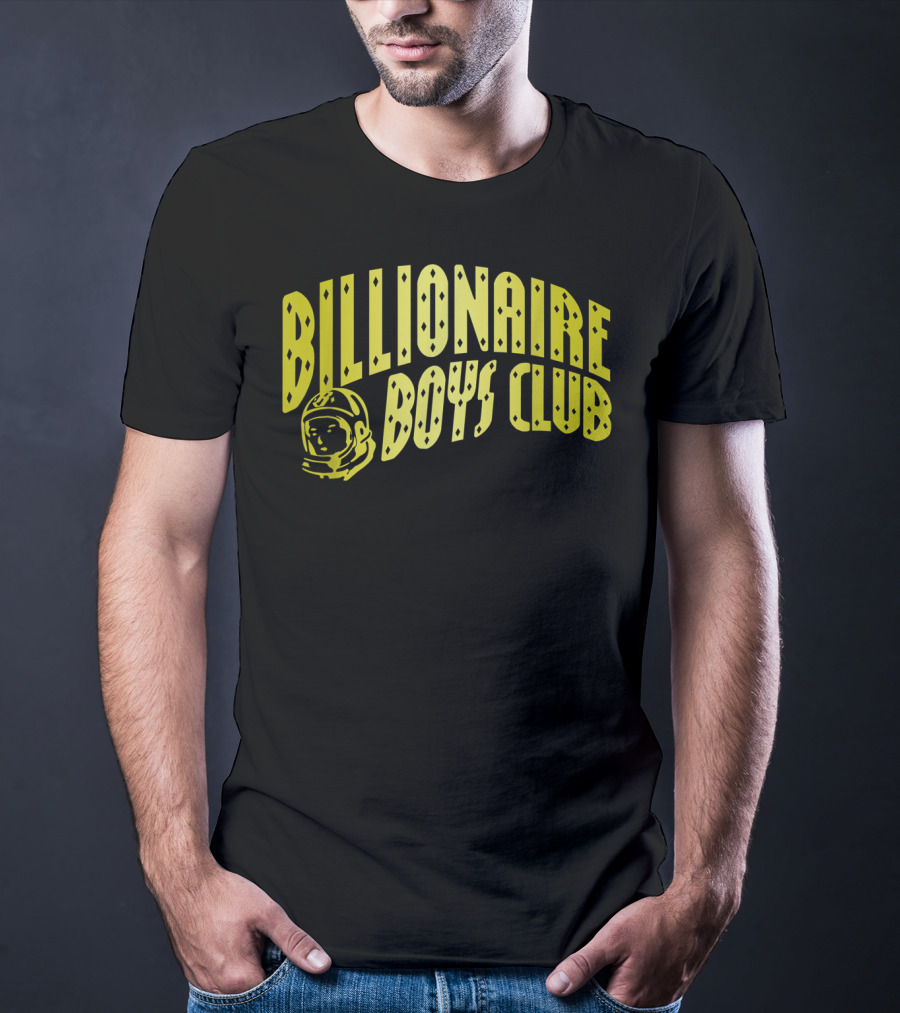 Billionaire Boys Club Logo With Astronaut Helmet Illustration Rich T-Shirt