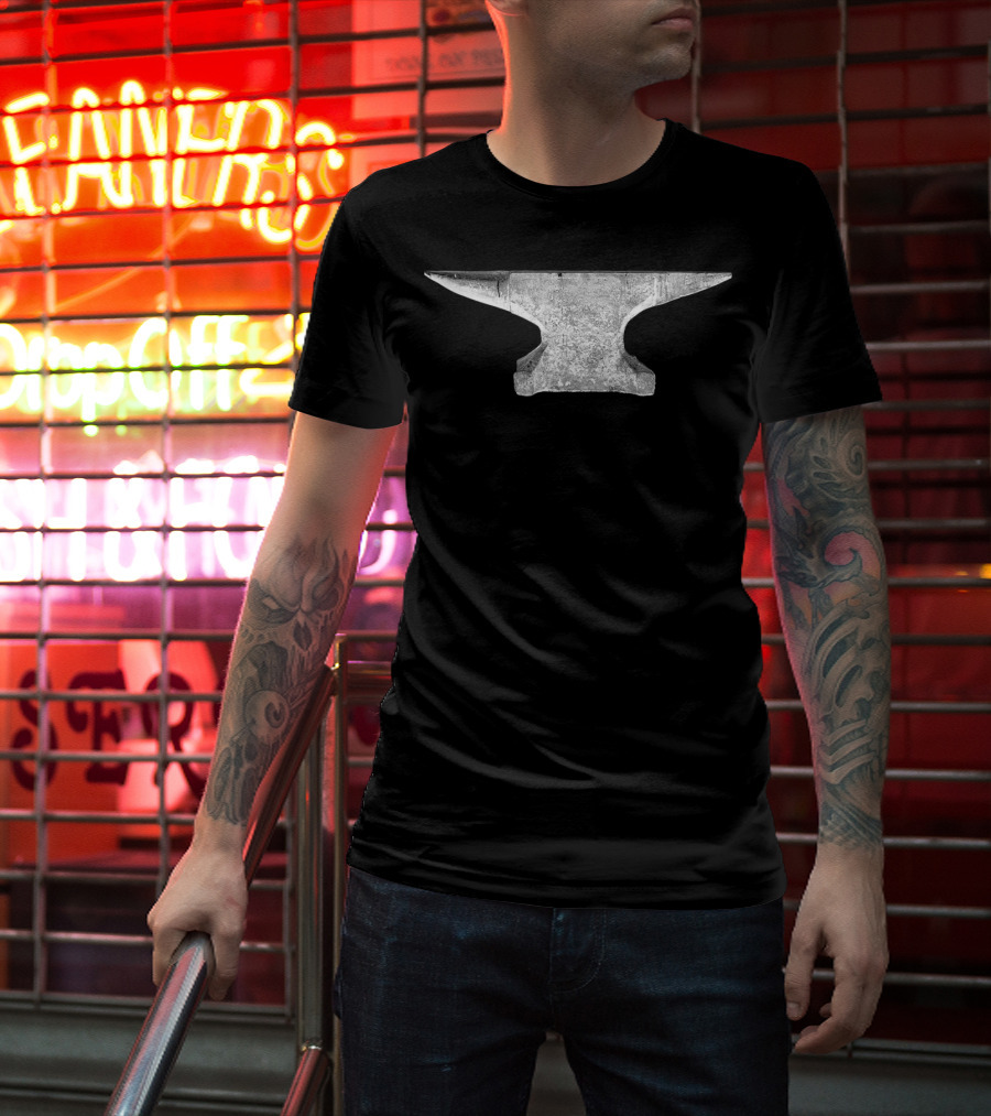 Blacksmith Anvil Bladesmith Welder Mac T-Shirt