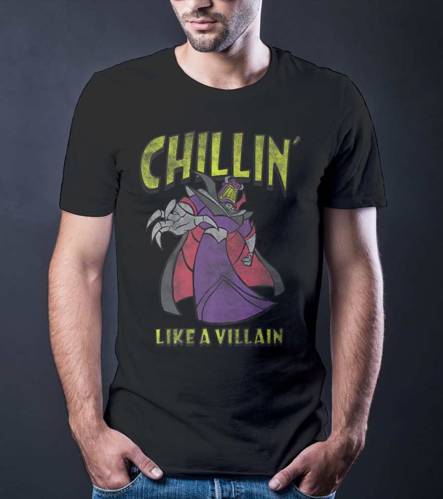 Chillin' Like A Villain Disney Pixar Toy Story Zurg T-Shirt