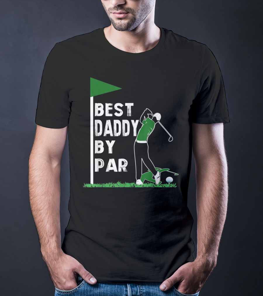 Best Daddy By Par Funny Golf Lover Father's Day T-Shirt