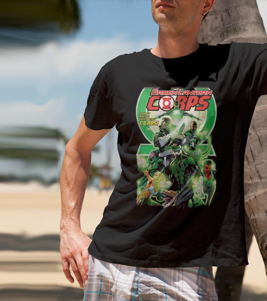 Green Lantern Corps 25 Don't Mess With The Corps T-Shirt
