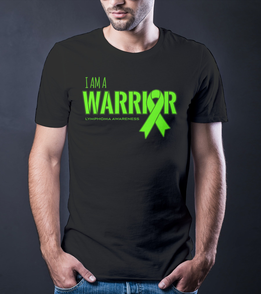 I Am A Warrior Lymphoma Awareness T-Shirt