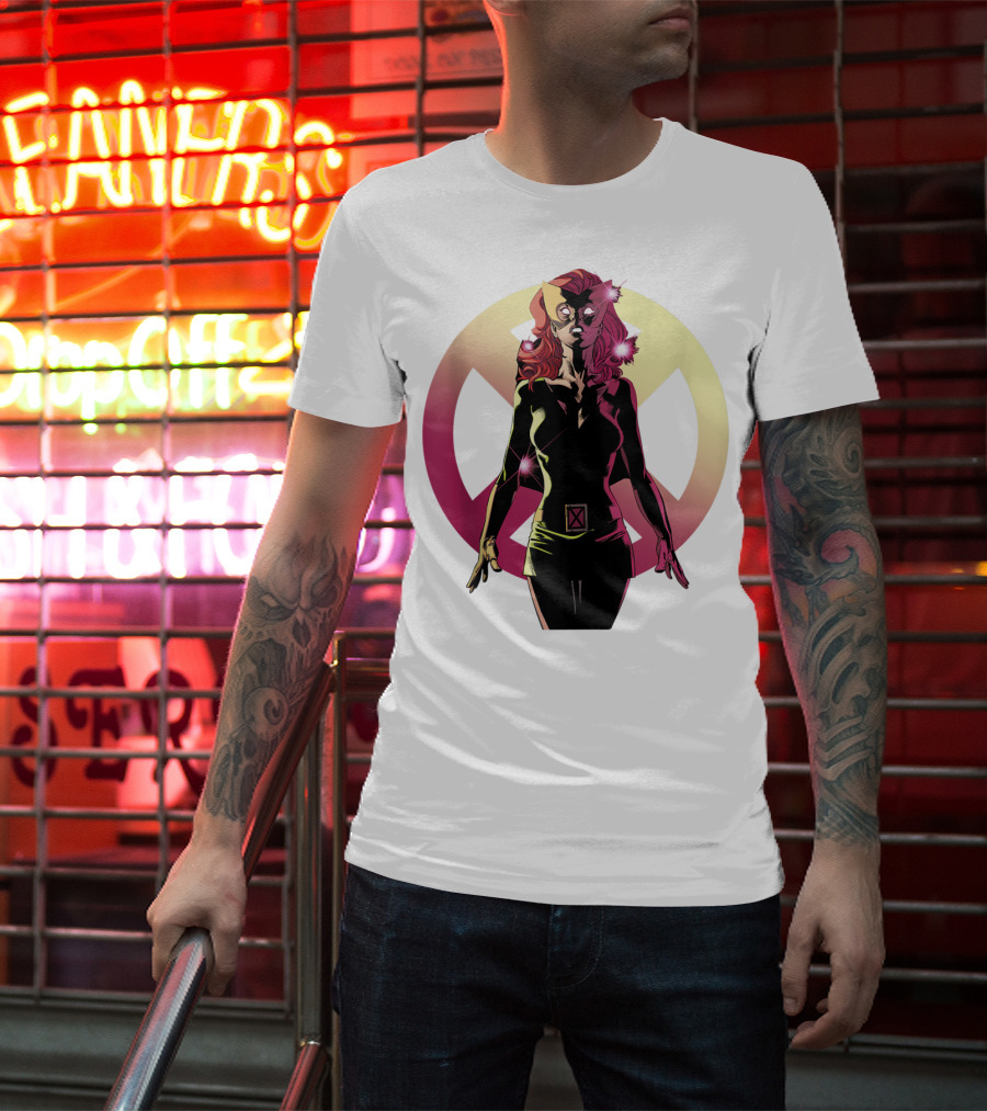 Marvel Phoenix Gradient X Men Jean Grey T-Shirt