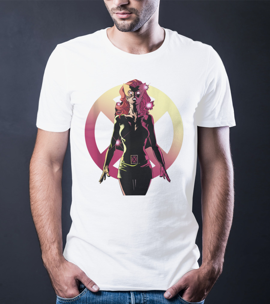 Marvel Phoenix Gradient X Men Jean Grey T-Shirt