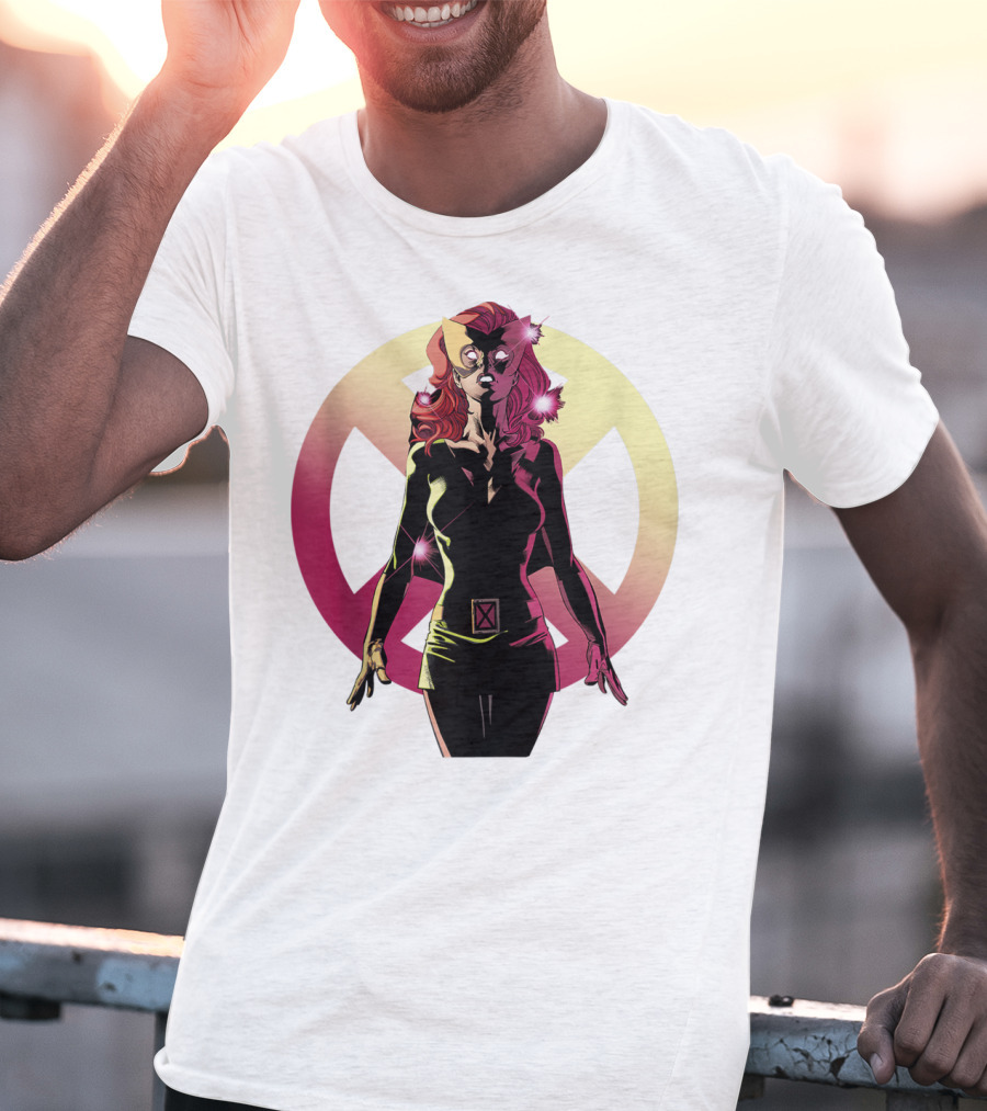 Marvel Phoenix Gradient X Men Jean Grey T-Shirt