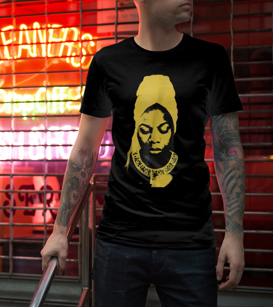 Nina Simone Yellow T-Shirt
