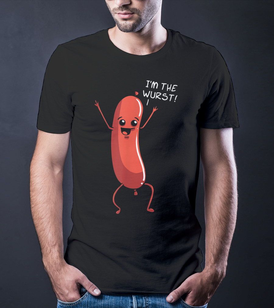 Oktoberfest I'm The Wurst Happy Sausage T-Shirt